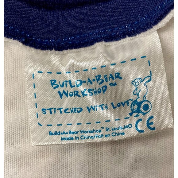 Build-A-Bear Workshop 2008 ALCS Champion Tampa Bay Rays Baseball Tee Outfit - Picture 6 of 6